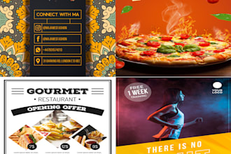 design awesome flyer and poster for you