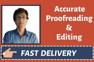 proofread, edit, and rewrite your article, essay, paper with care