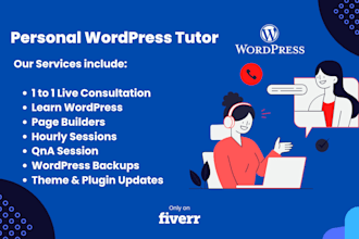 be your wordpress tutor