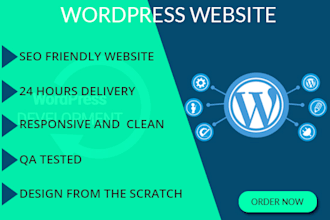 convert landing page to wordpress
