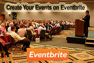 create and manage your events on eventbrite