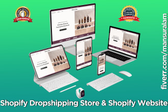 design, redesign, clone or duplicate shopify store, shopify website