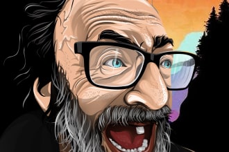 draw your pics into cartoon in 24 hours