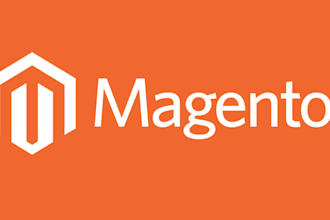 develop full magento website from scratch