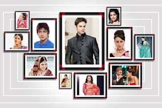 make premium quality photo collage design
