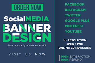 design a professional social media cover