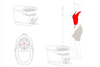 do high quality 2d mechanical parts design in autocad