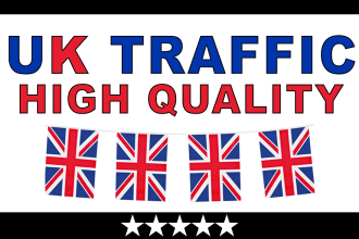 bring keyword target uk website traffic with low bounce rate