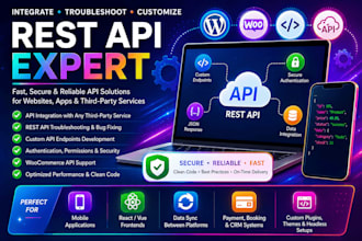 integrate or troubleshoot wordpress and woocommerce rest API