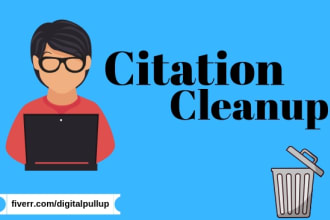 do citation cleanup and fixing duplicate listings