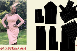create digital sewing patterns for your garment designs