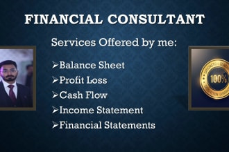 prepare financial statements, profit loss, balance sheet, cash flow