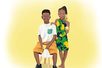 draw children book illustration
