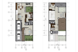 design architectural 2d on autocad