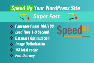 speed up your wordpress site