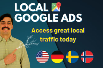 set up google ads campaigns for local businesses