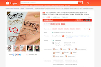 scrape product data from shopee lazada