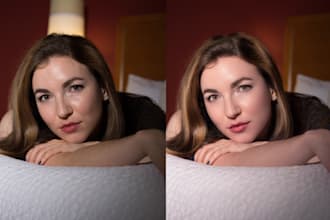 do high end beauty retouch