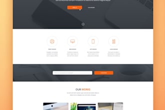 provide psd web design mockup