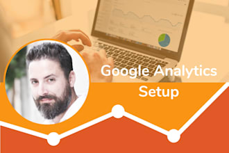 set up google analytics with events, goals and dashboard