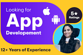 develop IOS and android applications