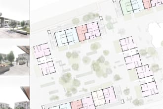 create siteplans, floorplans, interior design