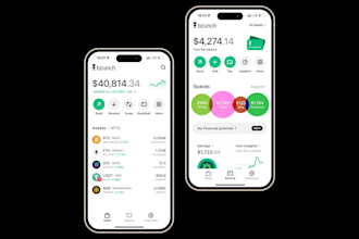 create crypto wallet app, crypto exchange mobile app for android and ios