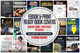 design a professional ebook or kindle cover