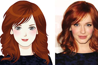 draw your face into a cute avatar image