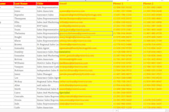 build a cold calling and cold mailing list for any business
