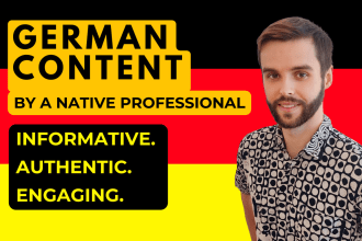 write a captivating german SEO article