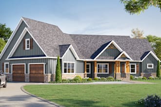 create 3d models and render the exterior, and interior of your buildings