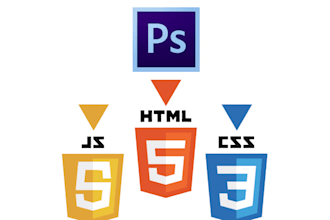 be your front end developer and designer