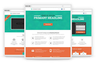 create one page website