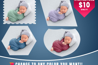 photo editing, product photo color change, color replacement