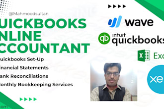provide expert bookkeeping on quickbooks, wave, and xero