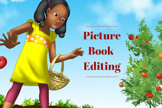 proofread and copy edit your awesome picture book