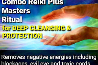 do combo reiki plus masters ritual for deep spiritual cleansing and protection