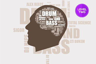 design a stylish word cloud art in 24hrs