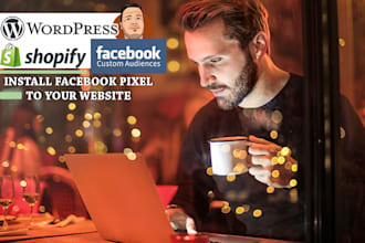 setup and test facebook pixel to shopify or wordpress