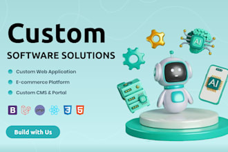develop complete software and web applications