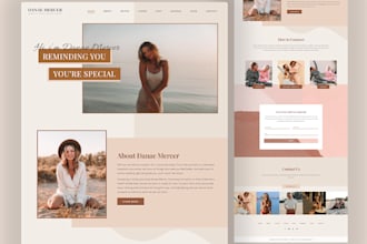 design professional and elegant wordpress website