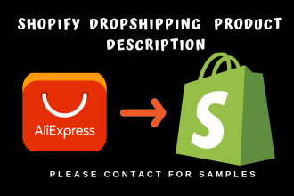 write shopify product description SEO friendly