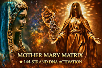 perform mother mary matrix 144 strand dna activation