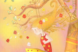 draw, illustrate and design anything including children books and covers