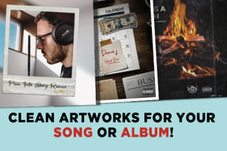 create custom cover art and album design for your music projects