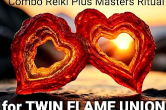 do combo reiki plus masters ritual for twin flame union