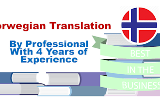 provide HQ english to norwegian translation