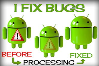 fix errors and bugs in your android app