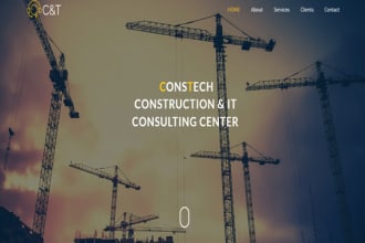 create a landing page or squeeze page or one page website